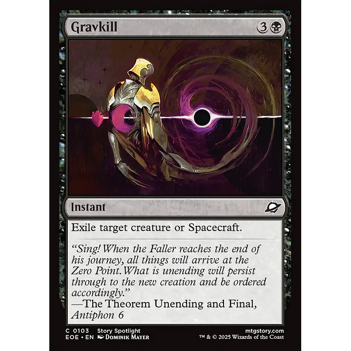 Gravkill | Inglés | NM | EOE 1