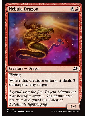 Nebula Dragon | Inglés | NM | EOE