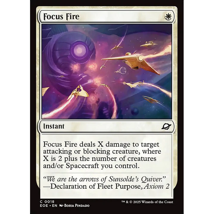 Focus Fire | Inglés | NM | EOE 1