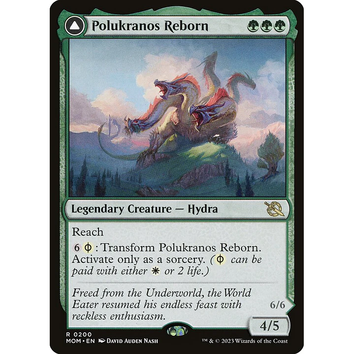 Polukranos Reborn // Polukranos, Engine of Ruin | Inglés | NM | MOM 1