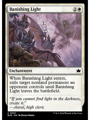 Banishing Light | Español | NM | BLB