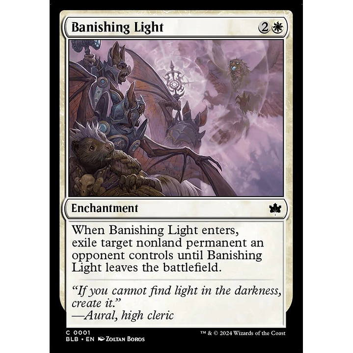 Banishing Light | Español | NM | BLB 1