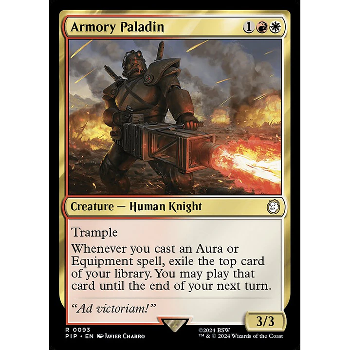 Armory Paladin | Inglés | NM | PIP 1
