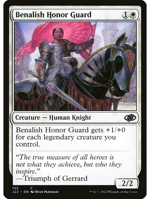 Benalish Honor Guard | Español | NM | J22
