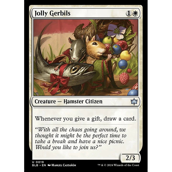 Jolly Gerbils | Español | NM | BLB 1