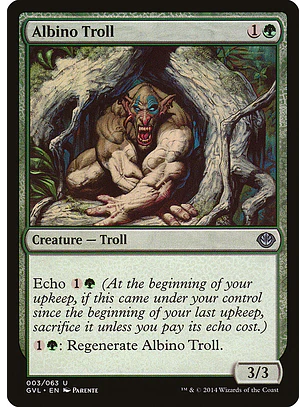 Albino Troll | Español | NM | GVL