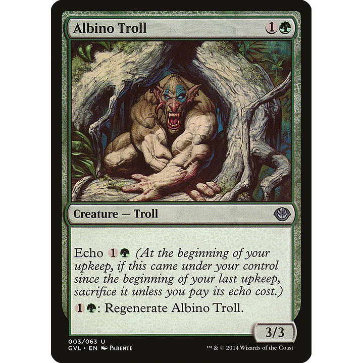 Albino Troll | Español | NM | GVL 1