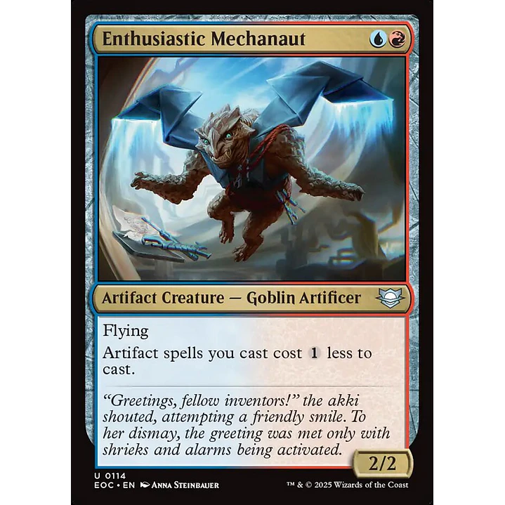 Enthusiastic Mechanaut | Inglés | NM | EOC 1