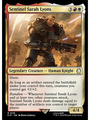 Sentinel Sarah Lyons | Inglés | NM | PIP