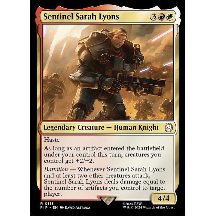 Sentinel Sarah Lyons | Inglés | NM | PIP 1