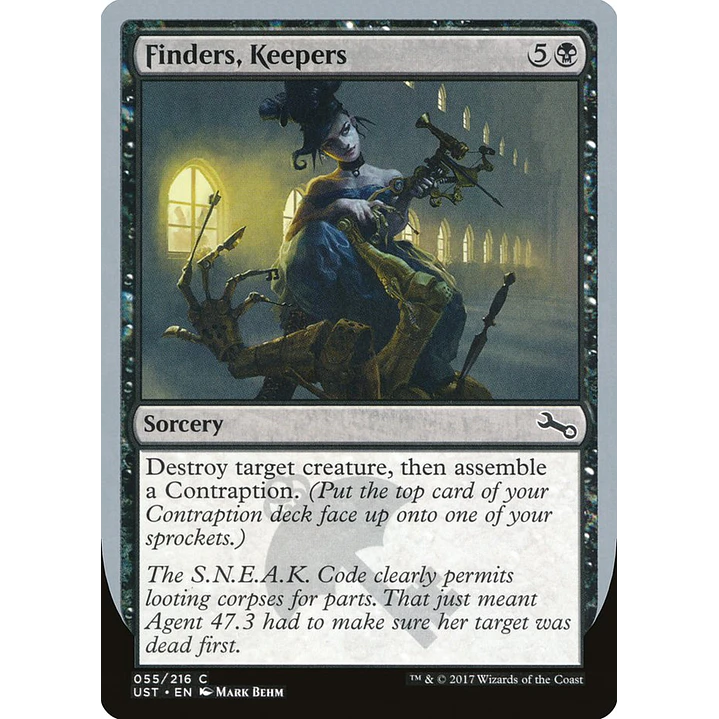 Finders, Keepers | Inglés | NM | UST 1