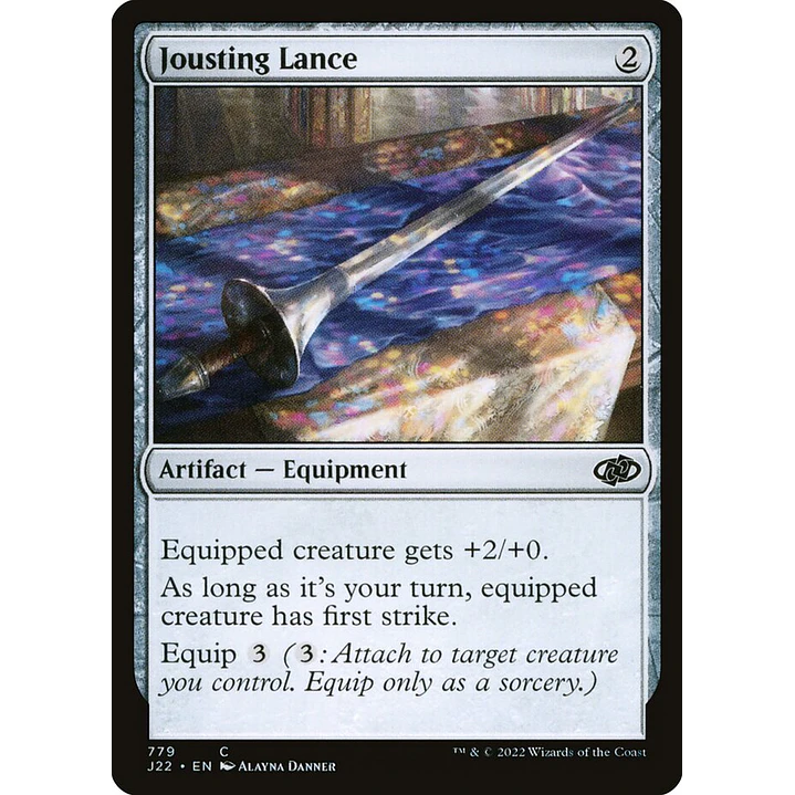 Jousting Lance | Español | NM | J22 1