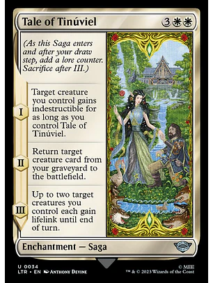 Tale of Tinúviel (foil) | Español | NM | LTR
