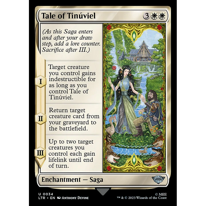 Tale of Tinúviel (foil) | Español | NM | LTR 1