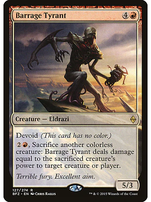 Barrage Tyrant | Español | NM | BFZ