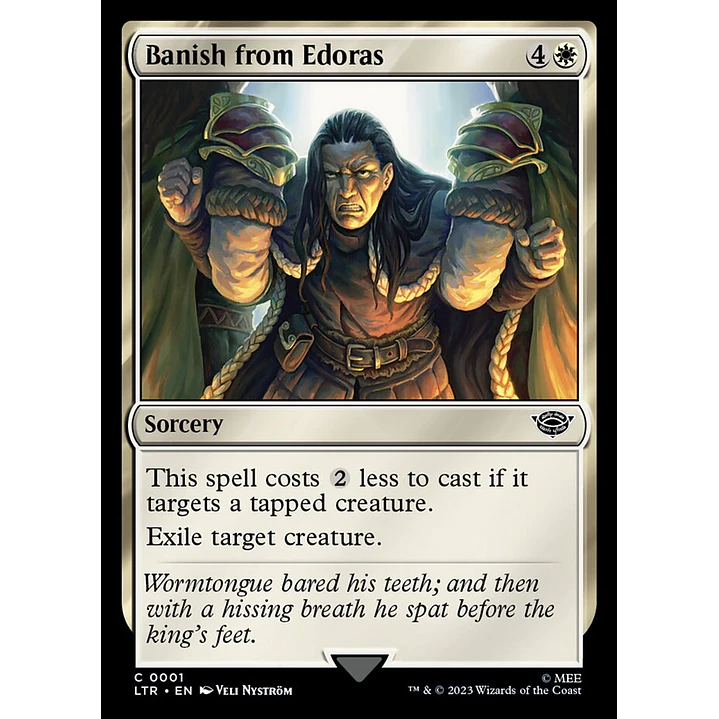 Banish from Edoras | Español | NM | LTR 1