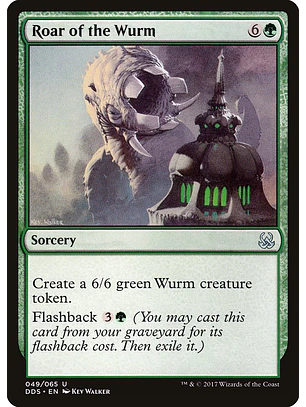 Roar of the Wurm | Inglés | NM | DDS