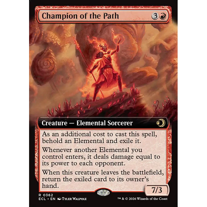 Champion of the Path (Extended Art) | Inglés | NM | ECL 1