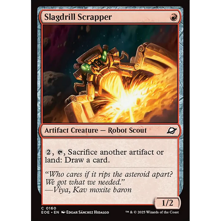 Slagdrill Scrapper | Inglés | NM | EOE 1