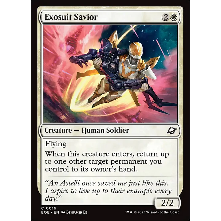 Exosuit Savior | Inglés | NM | EOE 1
