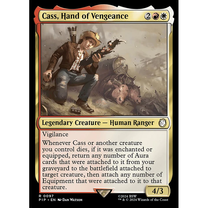 Cass, Hand of Vengeance | Inglés | NM | PIP 1