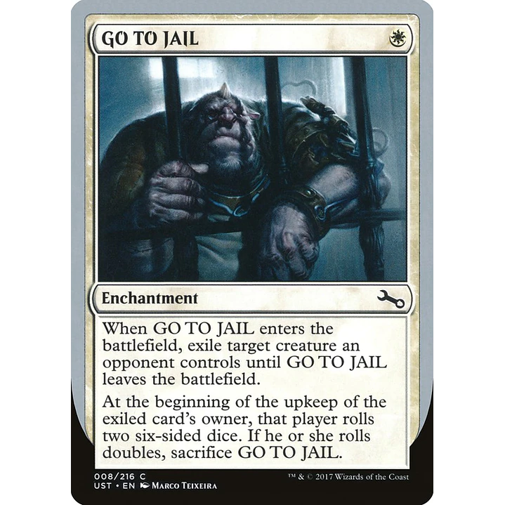GO TO JAIL | Inglés | NM | UST 1