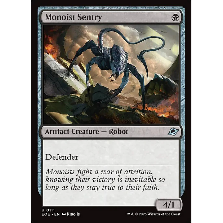 Monoist Sentry | Inglés | NM | EOE 1