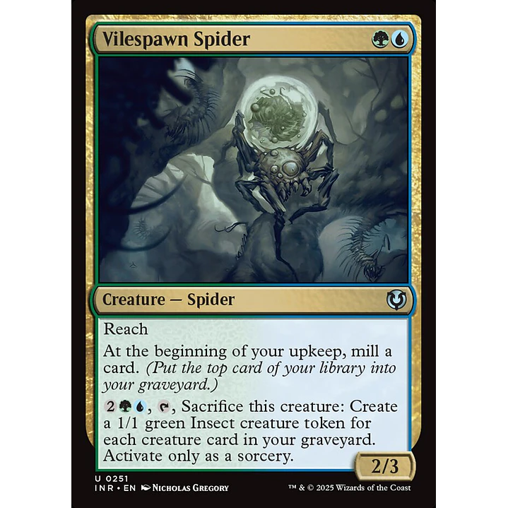 Vilespawn Spider | Español | NM | INR 1