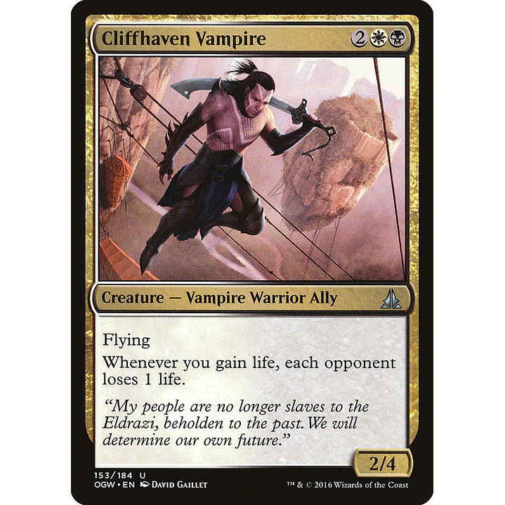 Cliffhaven Vampire | Inglés | NM | OGW 1