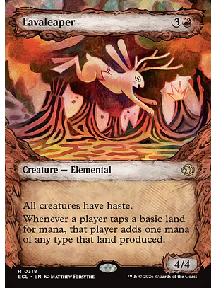 Lavaleaper (Showcase foil) | Inglés | NM | ECL