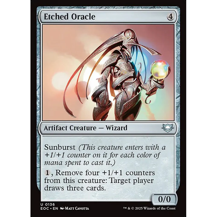 Etched Oracle | Inglés | NM | EOC 1