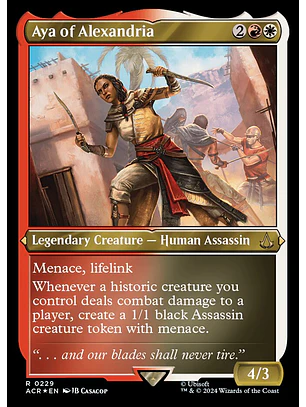 Aya of Alexandria (Etched) | Inglés | NM | ACR