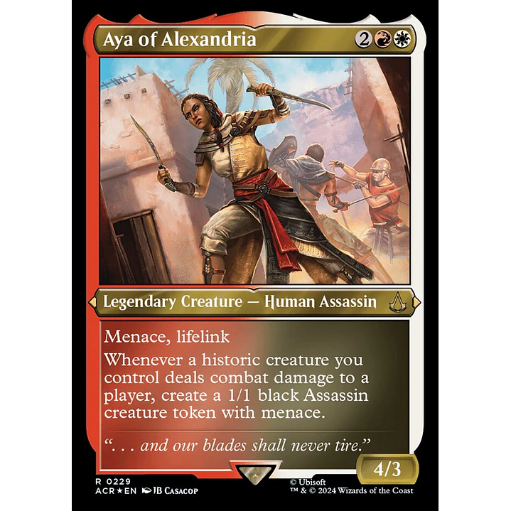 Aya of Alexandria (Etched) | Inglés | NM | ACR 1