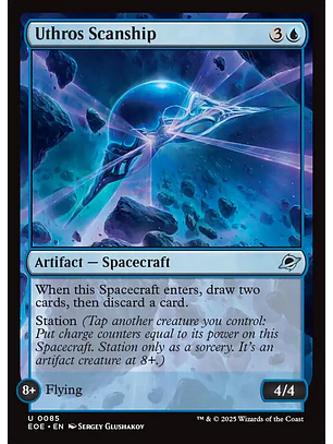 Uthros Scanship | Inglés | NM | EOE
