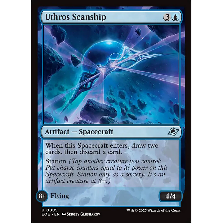 Uthros Scanship | Inglés | NM | EOE 1