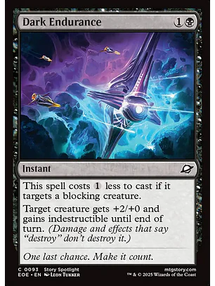 Dark Endurance | Inglés | NM | EOE