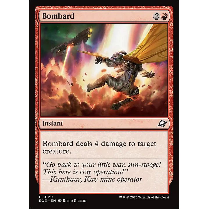 Bombard | Inglés | NM | EOE 1