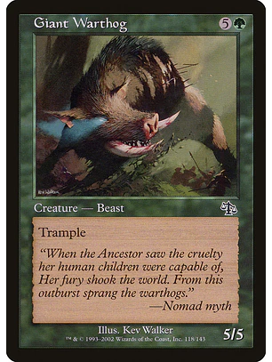 Giant Warthog (Retro Frame) | Español | NM | JUD