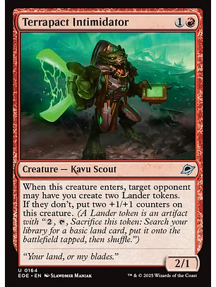 Terrapact Intimidator | Inglés | NM | EOE