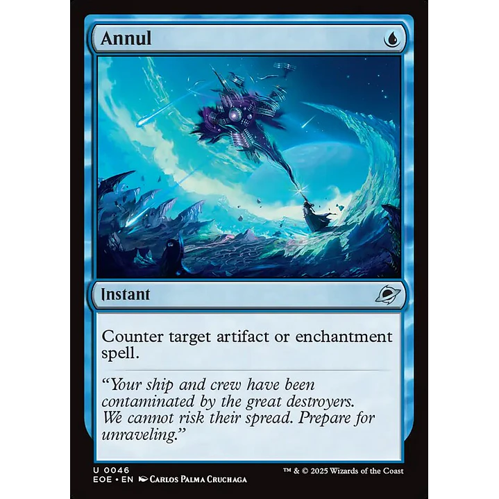 Annul | Inglés | NM | EOE 1