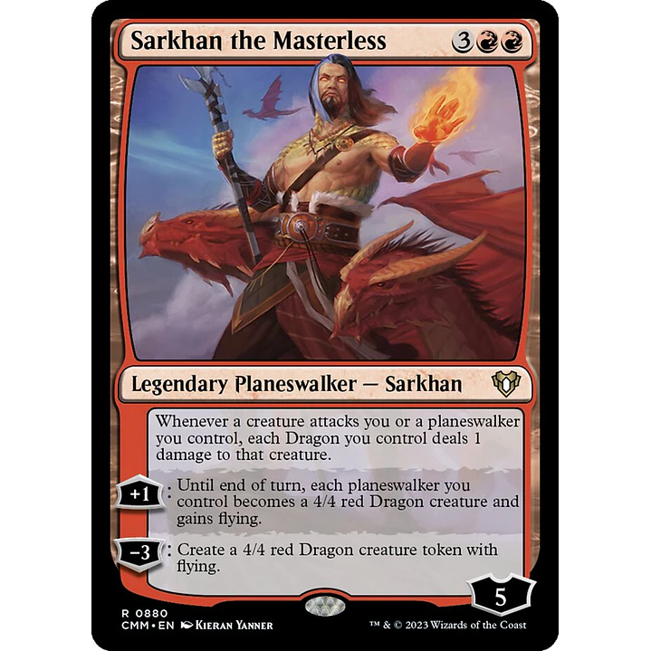 Sarkhan the Masterless | Inglés | NM | CMM 1