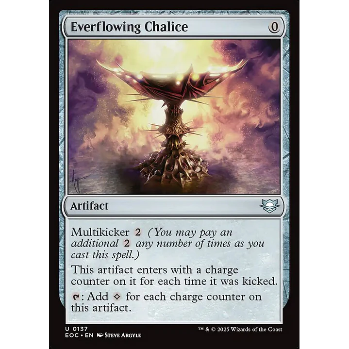 Everflowing Chalice | Inglés | NM | EOC 1
