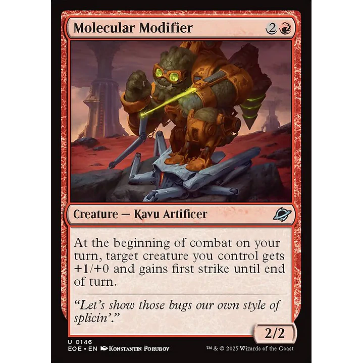 Molecular Modifier | Inglés | NM | EOE 1