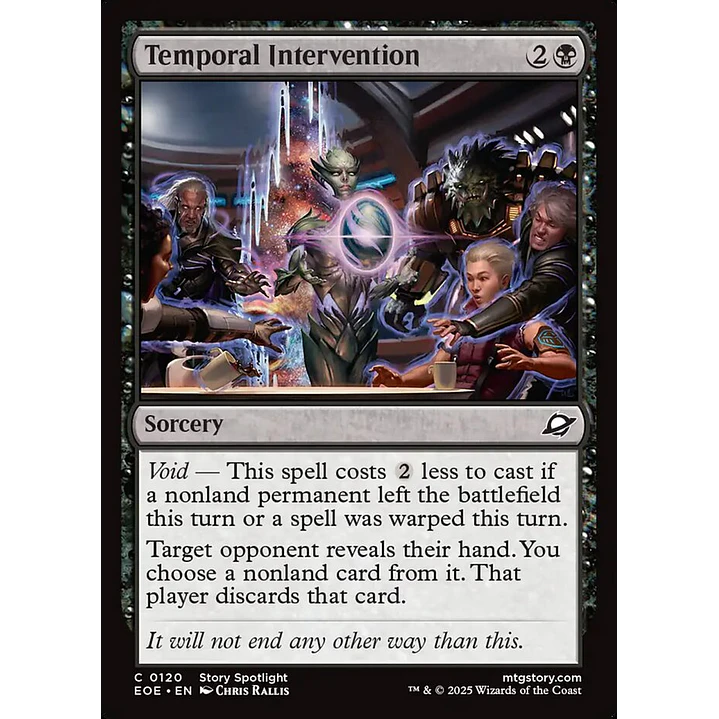 Temporal Intervention | Inglés | NM | EOE 1