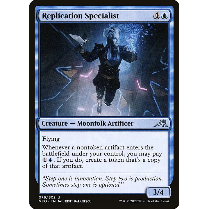 Replication Specialist | Inglés | NM | NEO 1