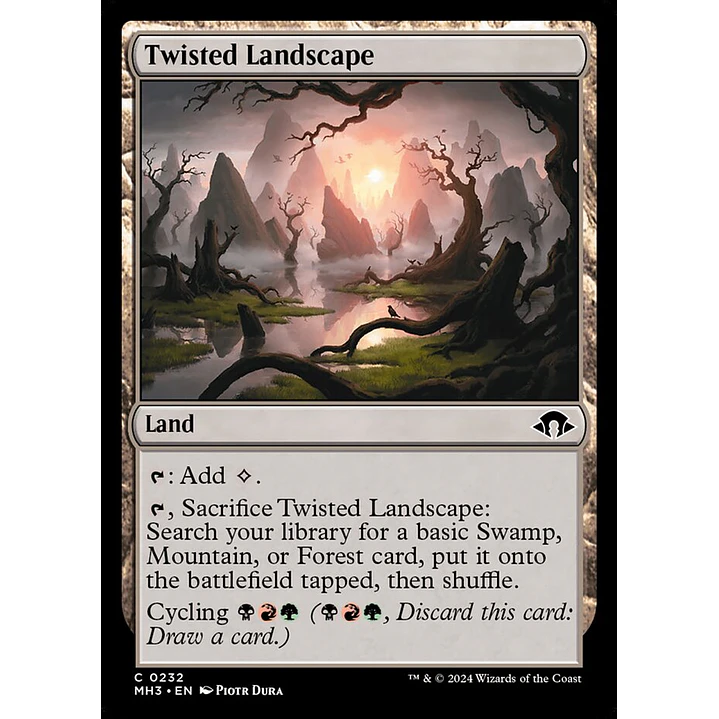 Twisted Landscape | Inglés | NM | MH3 1