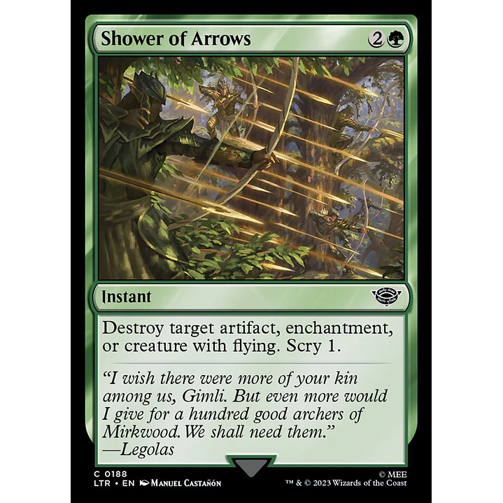 Shower of Arrows | Español | NM | LTR 1