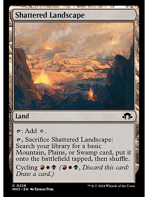 Shattered Landscape | Inglés | NM | MH3
