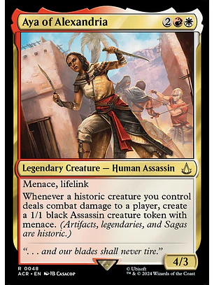 Aya of Alexandria (foil) | Inglés | NM | ACR