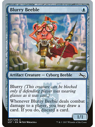Blurry Beeble | Inglés | NM | UST